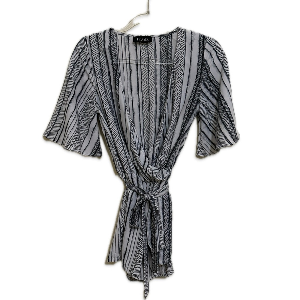 Fab'rik Geometric Print Romper